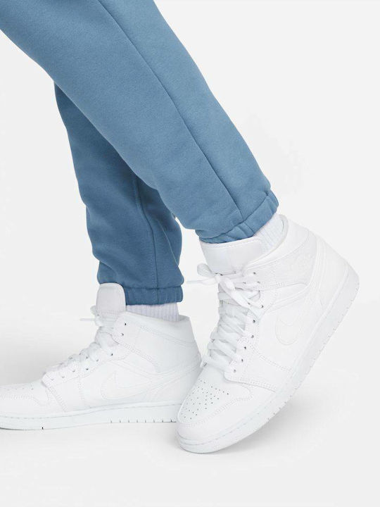Essentials Men's Sweatpants with Rubber Rift Blue