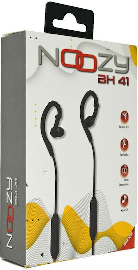 Noozy BH41 In-ear Bluetooth Handsfree Ακουστικά Μαύρα