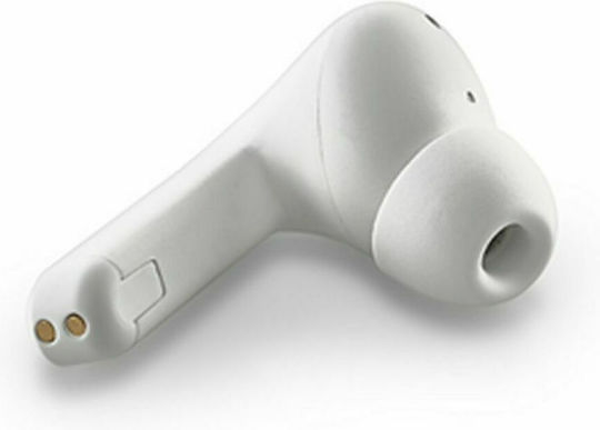 NGS Artica Crown In-ear Bluetooth Handsfree Earphones with Charging Case White