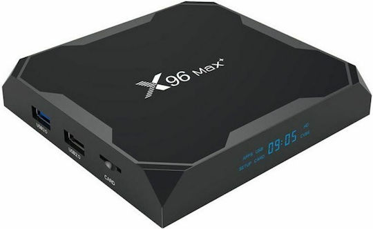 TV Box X96 Max+ 8K UHD με WiFi USB 2.0 / USB 3.0 4GB RAM και 32GB Αποθηκευτικό Χώρο με Λειτουργικό Android 9.0