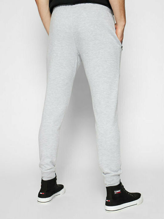 Jogginghose mit Gummizug Light Grey Melange