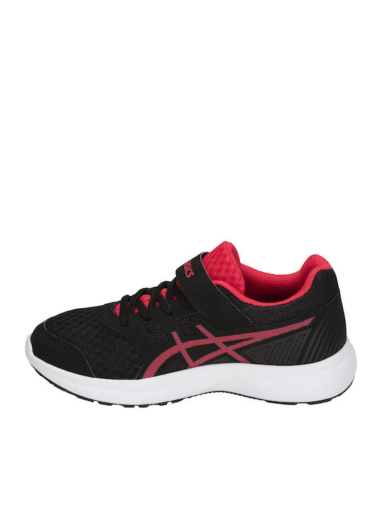 Stormer 2 PS Incaltaminte Sport Copii Alergare Cu Închidere Hoop & Loop Negre