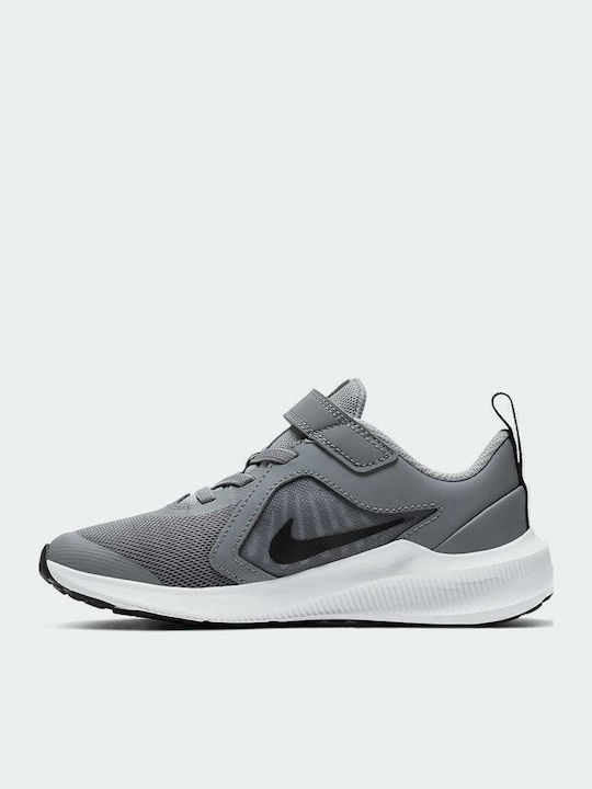 Downshifter Downshifter 10 Kids Sports Shoes Running with Hoop & Loop Closure Particle Grey / Grey Fog / White / Black