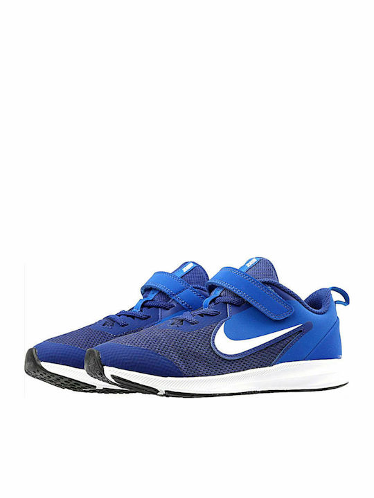 Downshifter Downshifter 9 Kids Sports Shoes Running with Hoop & Loop Closure Blue