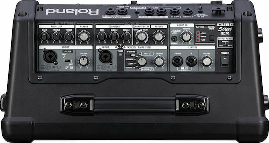 Roland Cube Street EX Combo Ενισχυτής Ηλεκτρικής Κιθάρας 2 x 8" 50W Μαύρος