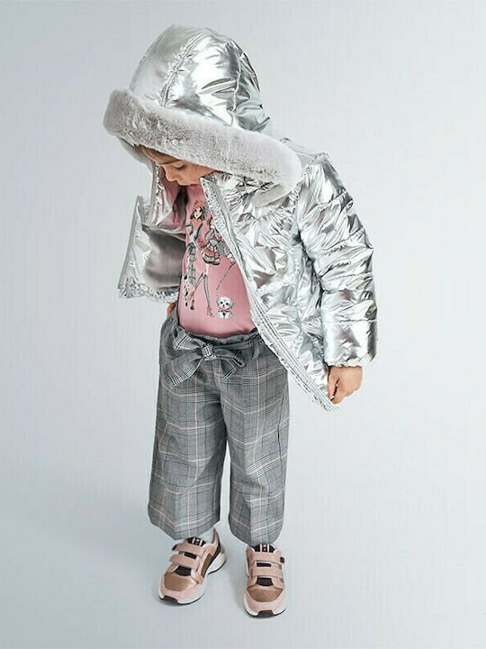 Kids' Fabric Pants Gray