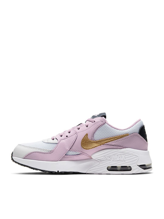 Air Max Excee Kinder Sneakers White / Metallic Gold / Iced Lilac