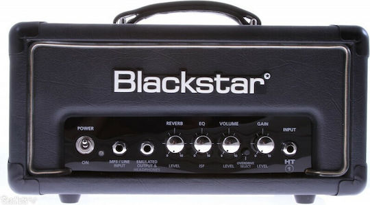 Blackstar HT-1RH MKII Mini Head Λαμπάτη Κεφαλή Ηλεκτρικής Κιθάρας 1W Μαύρη