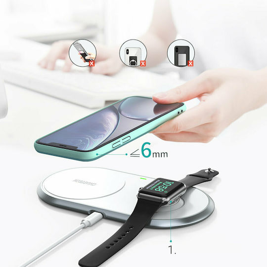 Choetech Kabelloses Ladegerät (Qi Pad) Weißs (T317)