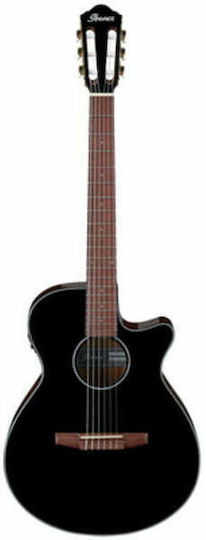 Ibanez Electro-Clasic Chitară 4/4 AEG50N-BKH Nylon Negru