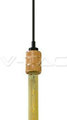 V-TAC Pendant Light Rose Gold with Socket E27 5cm
