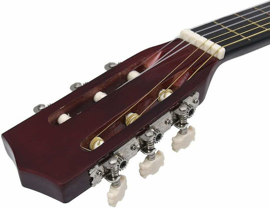 vidaXL Κλασική Κιθάρα 4/4 Set Light Wood