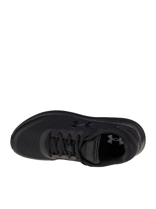 Surge 2 Kids Sports Shoes Running with Laces Black