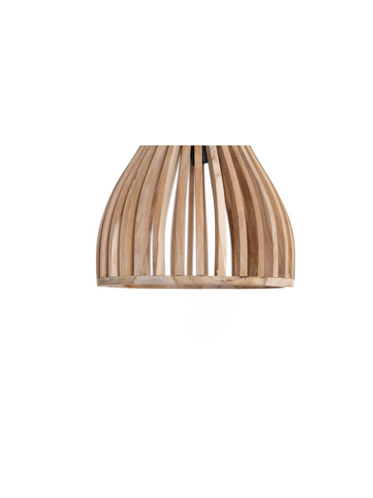 Soulworks Nakma Κρεμαστό Φωτιστικό Καφέ Καμπάνα 29.5x30εκ.