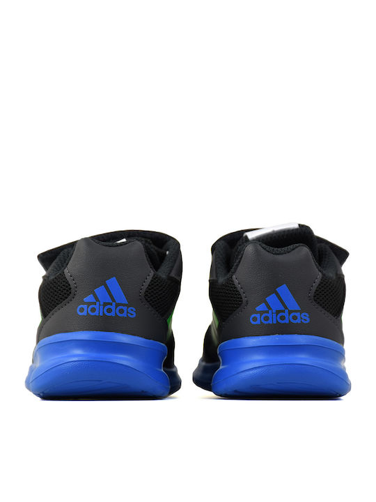 Altarun Altarun Kids Sports Shoes Running with Hoop & Loop Closure Carbon / Vivid Green / Bright Blue