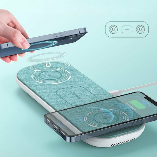 Choetech Ασύρματος Φορτιστής (Qi Pad) 10W Πράσινος (T569-S)