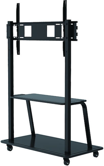 Techly ICA-TR30 ICA-TR30 Βάση Τηλεόρασης Δαπέδου έως 100" και 150kg
