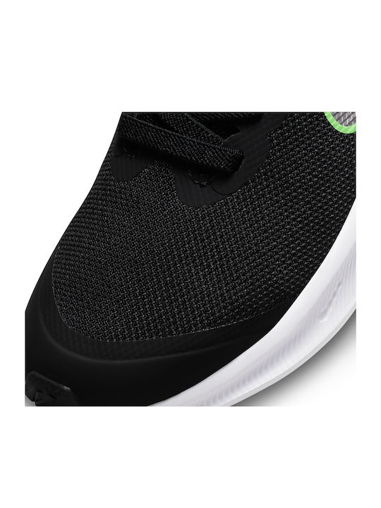 Star Runner Star Runner 3 Kids Sports Shoes Running with Hoop & Loop Closure Black / Chrome / Dk Smoke Grey