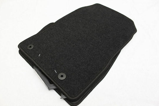 Petex Set of Front and Rear Mats 4pcs for Mazda 2 2015 Black
