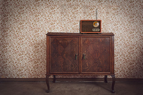 Adler AD-1171 Retro Επιτραπέζιο Ραδιόφωνο Ρεύματος με Bluetooth Καφέ