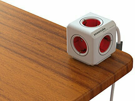 Allocacoc 1306RD/DEEXPC 25.187 PowerCube 5 Θέσεων με Καλώδιο 1.5m