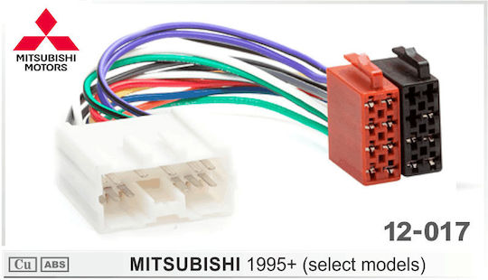 Car Audio ISO Plug Mitsubishi