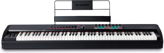 M-Audio Midi Keyboard Hammer 88 Pro με 88 Πλήκτρα Μαύρο