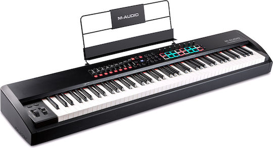 M-Audio Midi Keyboard Hammer 88 Pro με 88 Πλήκτρα Μαύρο