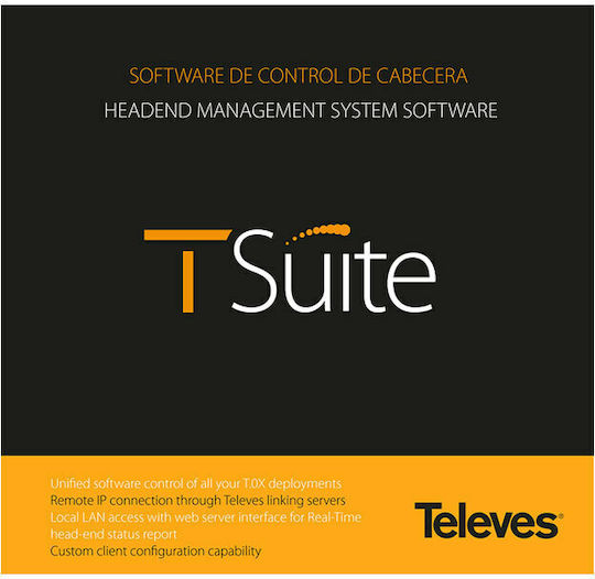 Televes 216801 T-Suite W/USB-serial Rj45-Serial Аксесоари за Сателитна Приемане 12-32-0001