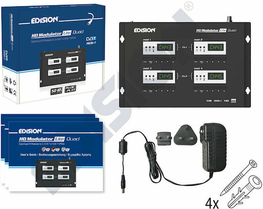 Edision HDMI Lite QUAD Modulator Satellite 07-06-0007