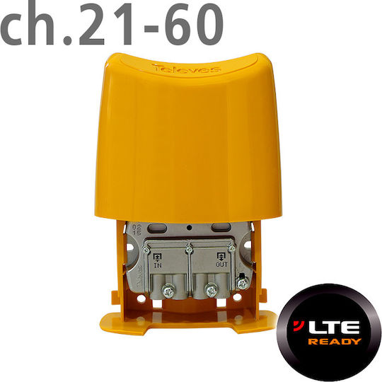Televes HR LTE/4G 47-790 MHz Φίλτρο Δορυφορικής 405401 12-21-0003
