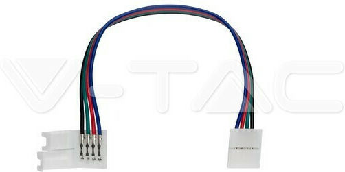 V-TAC Connector Εύκαμπτο για Ταινία LED SMD5050 RGB 3502