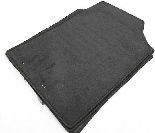 Petex Set of Front and Rear Mats 4pcs for Renault Kangoo 1999-2007 Black