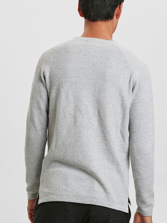 Gabba Herren Langarm-Pullover Gray