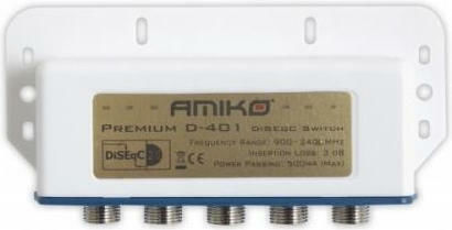 Amiko D-401 Διακόπτης DiSEqC Δορυφορικής