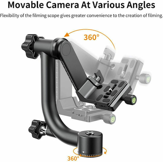 K&F Concept Tripod Bird-Shooting Head Accessory