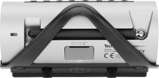 Technisat DigitRadio Bike 1 Φορητό Ραδιόφωνο Επαναφορτιζόμενο DAB+ με Bluetooth Μαύρο