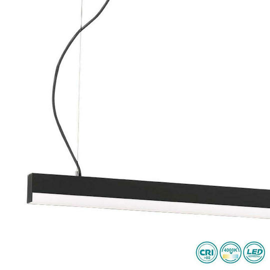 Viokef LED Комерсиално Линейно Осветление Светило Таван 40W Неутрално бяло IP20 Ш150xД120xВ120см.