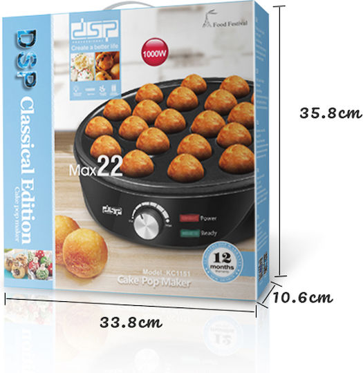 DSP Συσκευή για Pop Cakes 1000W
