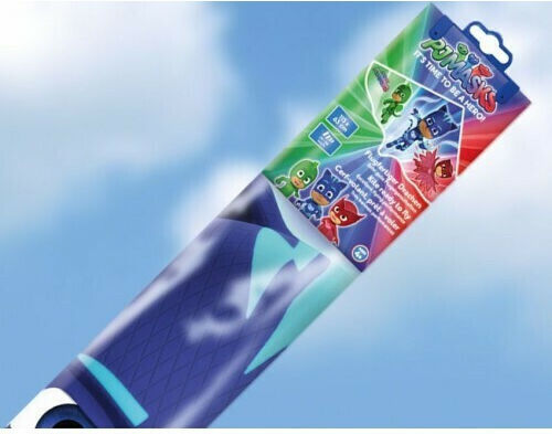Gunther Triangular Kite Pj Masks Plastic with Twine & Storage Bag 63x115cm 1pcs