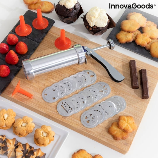 InnovaGoods Keksbäckerin Prekies aus Metall 14cm