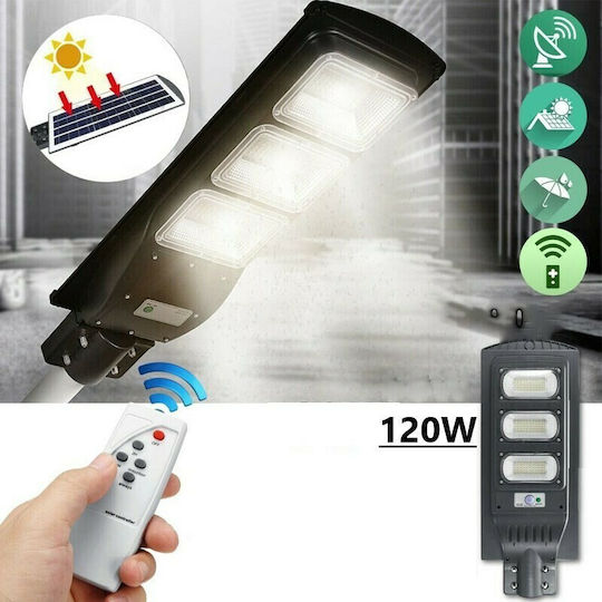 Foyu Lampă Solară Stradală 90W Alb Rece cu Senzor de Mișcare și Fotocelulă IP67