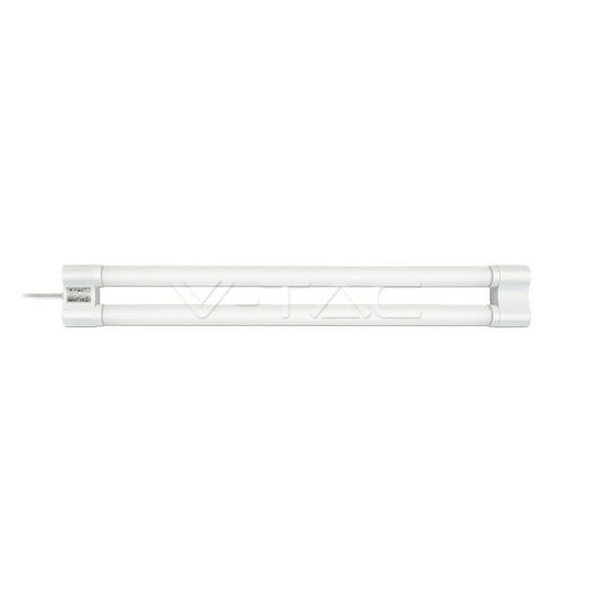 V-TAC Lichtleiste VT-6077 mit 2 LED-Lampen T8 18W 60cm