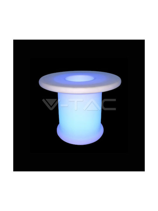 V-TAC Външна Стояща Лампа LED 3W RGB IP54 Бяла