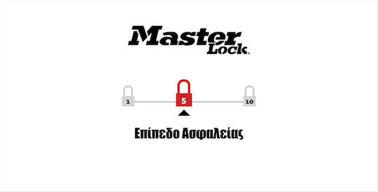 Master Lock Stahl Vorhängeschloss Messing mit Schlüssel 4 Stück 50mm 4Stück