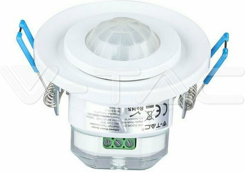 V-TAC VT-8030 Ενσύρματος Αισθητήρας Κίνησης Υπερύθρων 360° Εμβέλειας 8m
