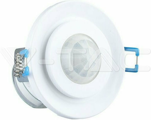 V-TAC VT-8030 Ενσύρματος Αισθητήρας Κίνησης Υπερύθρων 360° Εμβέλειας 8m