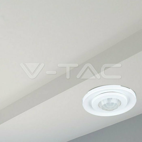 V-TAC VT-8030 Ενσύρματος Αισθητήρας Κίνησης Υπερύθρων 360° Εμβέλειας 8m