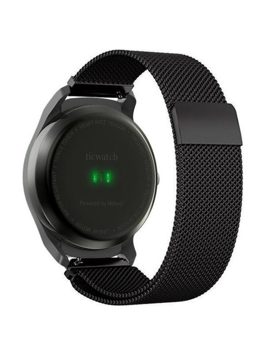 Milanese Xiaomi Amazfit 2 Каишка Неръждаема стомана Черно (Амазфит Стратос)