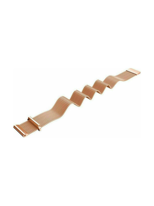 Milanese Strap Stainless Steel Rose Gold (Galaxy Watch 42mm)